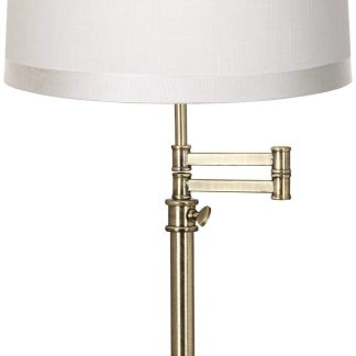 Vintage Brass Robotic Arm Table Lamp