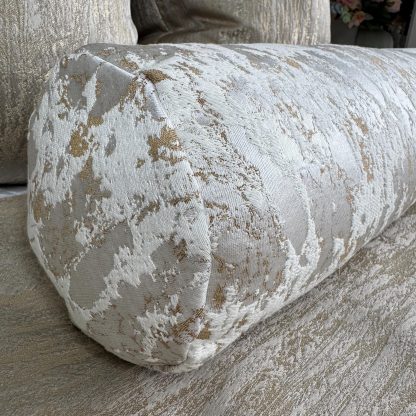 Luxury jacquard cylindrical pillow - Image 6
