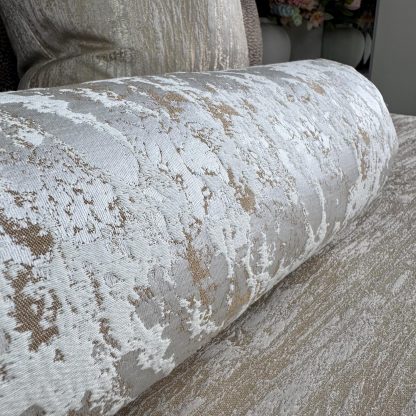 Luxury jacquard cylindrical pillow - Image 5