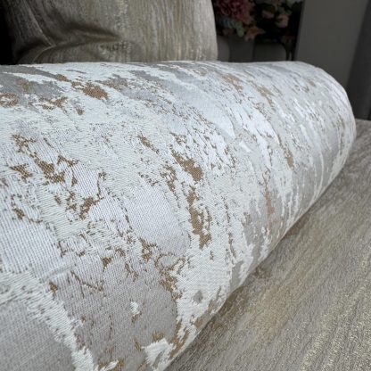 Luxury jacquard cylindrical pillow - Image 3