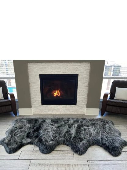 High-end imitation animal skin carpet - Image 4