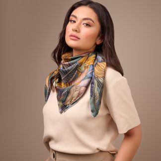 Tropical Dream Silk Scarf