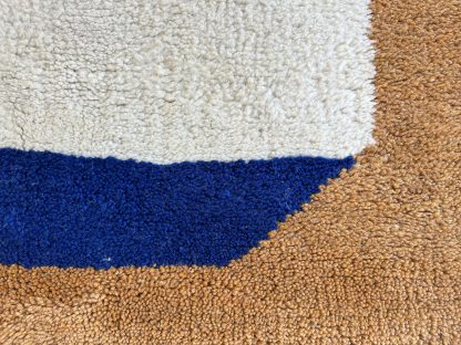Creative geometric handmade carpet - Image 5