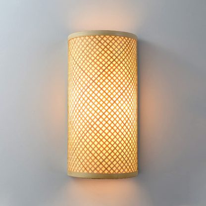 Bamboo Art Wall Lamp - Image 9