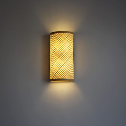 Bamboo Art Wall Lamp - Image 7
