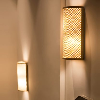 Bamboo Art Wall Lamp