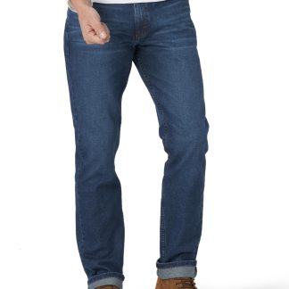Classic Washed Straight Jeans