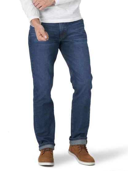 Classic Washed Straight Jeans