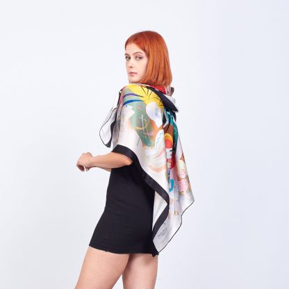 Long silk scarf - Image 4