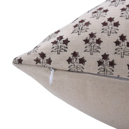Geometric Plant Jacquard Pillowcase - Image 4