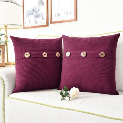 Vintage Button Pillowcase - Image 3
