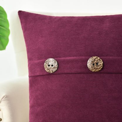 Vintage Button Pillowcase - Image 2