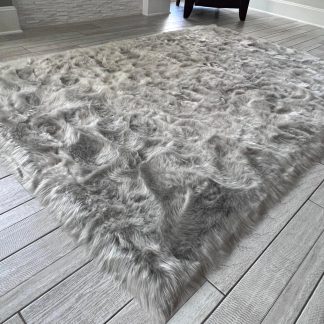 Faux fur soft carpet