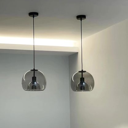 Nordic style glass chandelier - Image 9
