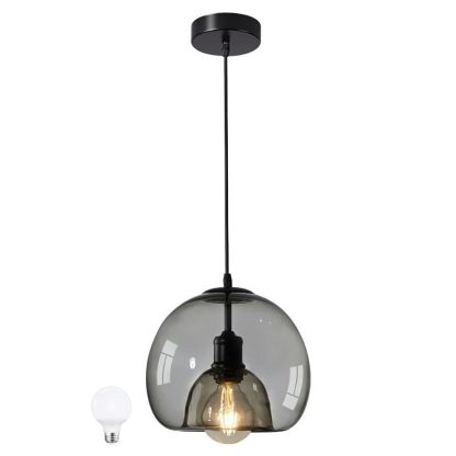 Nordic style glass chandelier - Image 8