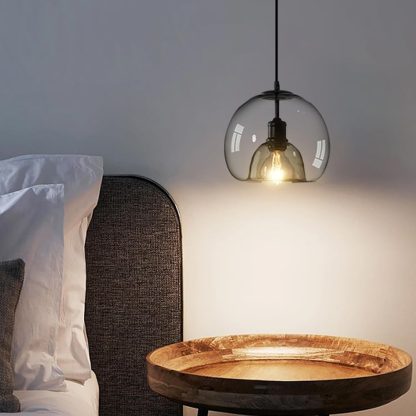 Nordic style glass chandelier