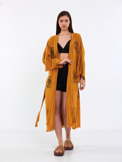 Ethnic style embroidered robe - Image 7