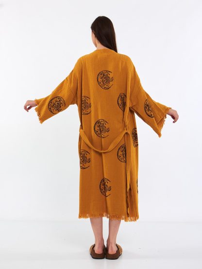 Ethnic style embroidered robe - Image 4