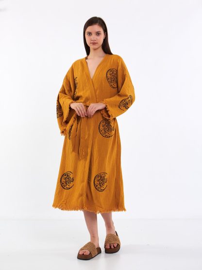 Ethnic style embroidered robe - Image 2