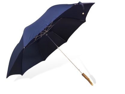 Natural style solid wood handle business long umbrella