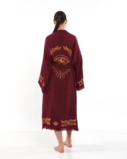 Vintage embroidered bathrobe - Image 3
