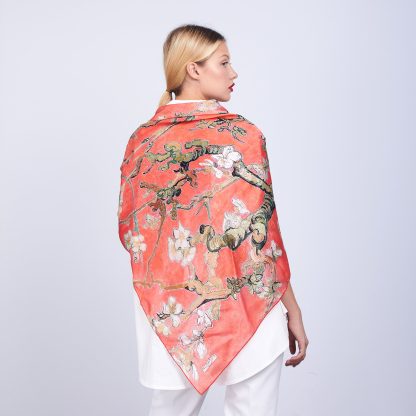 Mulberry silk printed shawl - Image 6