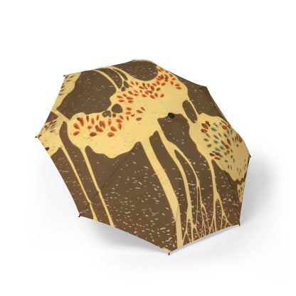 Artistic abstract umbrella for sunny and rainy days