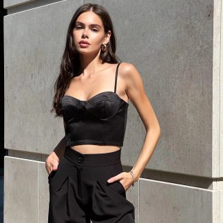 Black Lace Camisole