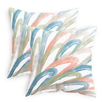 Colorful brushstroke pillowcase - Image 8