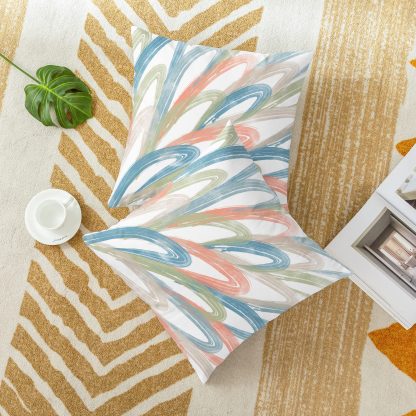 Colorful brushstroke pillowcase - Image 2