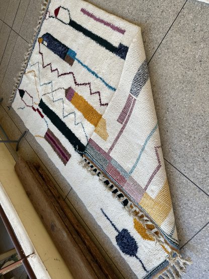 Colorful artistic handmade carpet - Image 6