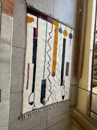 Colorful artistic handmade carpet - Image 4