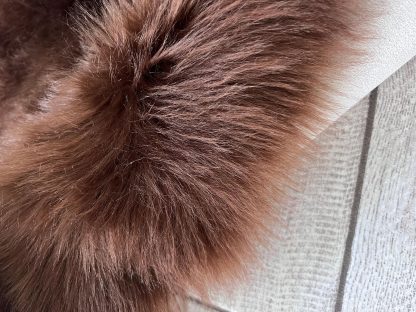 Brown Faux Wool Carpet - Image 2