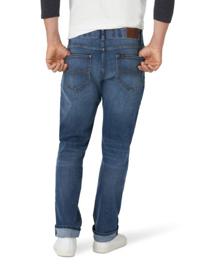 Classic Washed Straight Jeans - Image 4