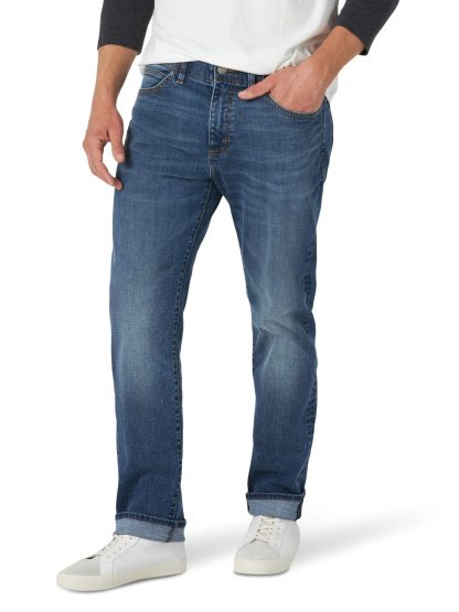 Classic Washed Straight Jeans
