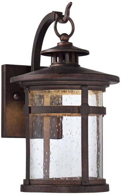 Vintage Bubble Glass Outdoor Wall Light - Image 8