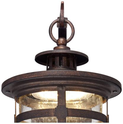 Vintage Bubble Glass Outdoor Wall Light - Image 7
