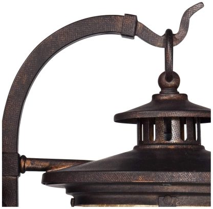 Vintage Bubble Glass Outdoor Wall Light - Image 5