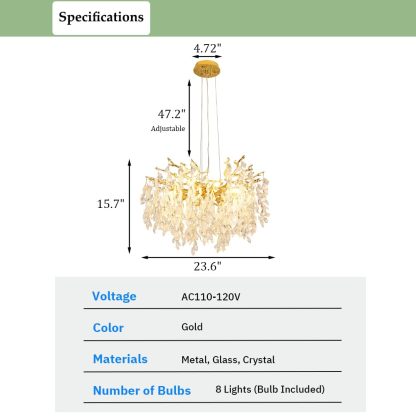 Crystal Art Chandelier - Image 8
