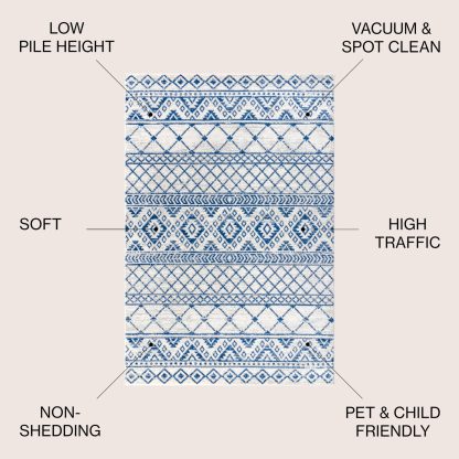 Moroccan geometric rug - Image 9