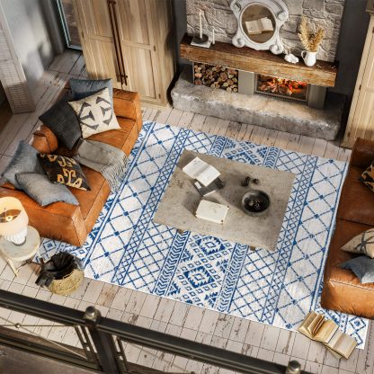 Moroccan geometric rug - Image 6