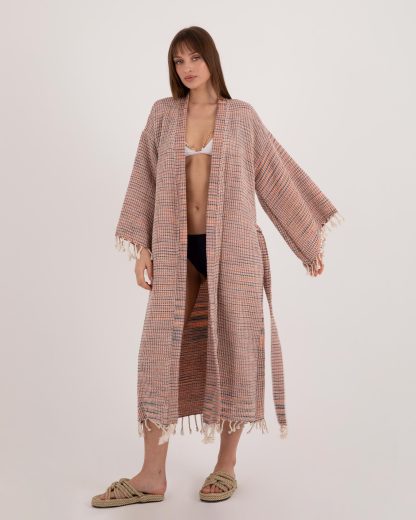 Woven Tassel Bathrobe - Image 5