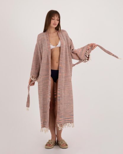 Woven Tassel Bathrobe - Image 4