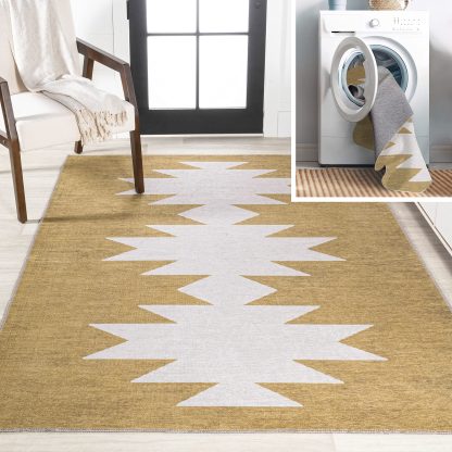 Geometric triangle pattern carpet - Image 7