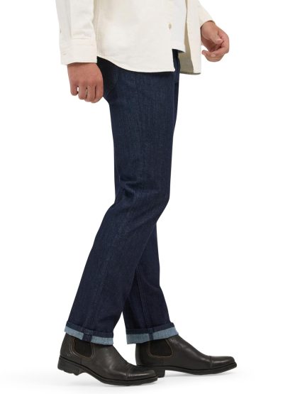 Men's dark straight jeans - Image 2