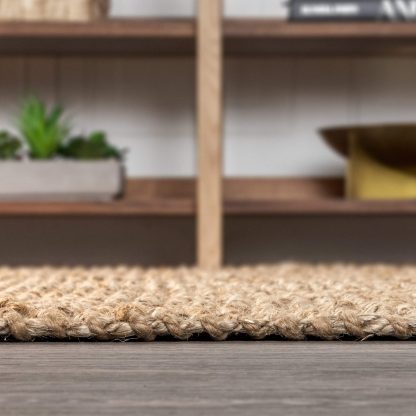 Natural jute woven rug - Image 10
