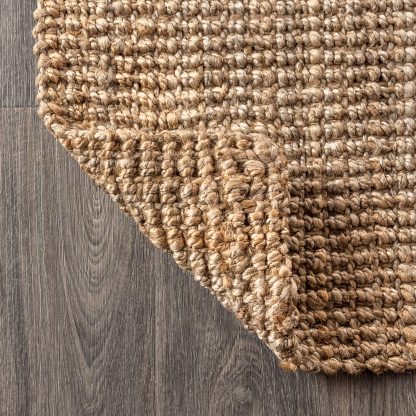 Natural jute woven rug - Image 5