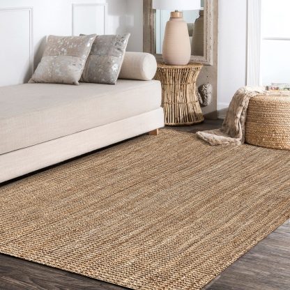 Natural jute woven rug - Image 4