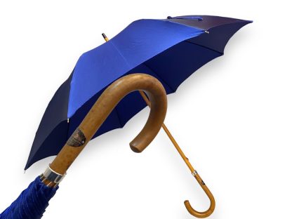 Vintage solid wood curved handle long handle umbrella - Image 3