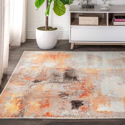Artistic abstract ink carpet - Image 7